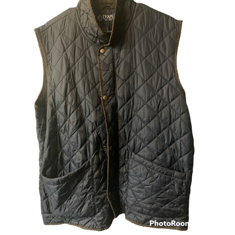 Chaps vest, XXL. Navy blue.